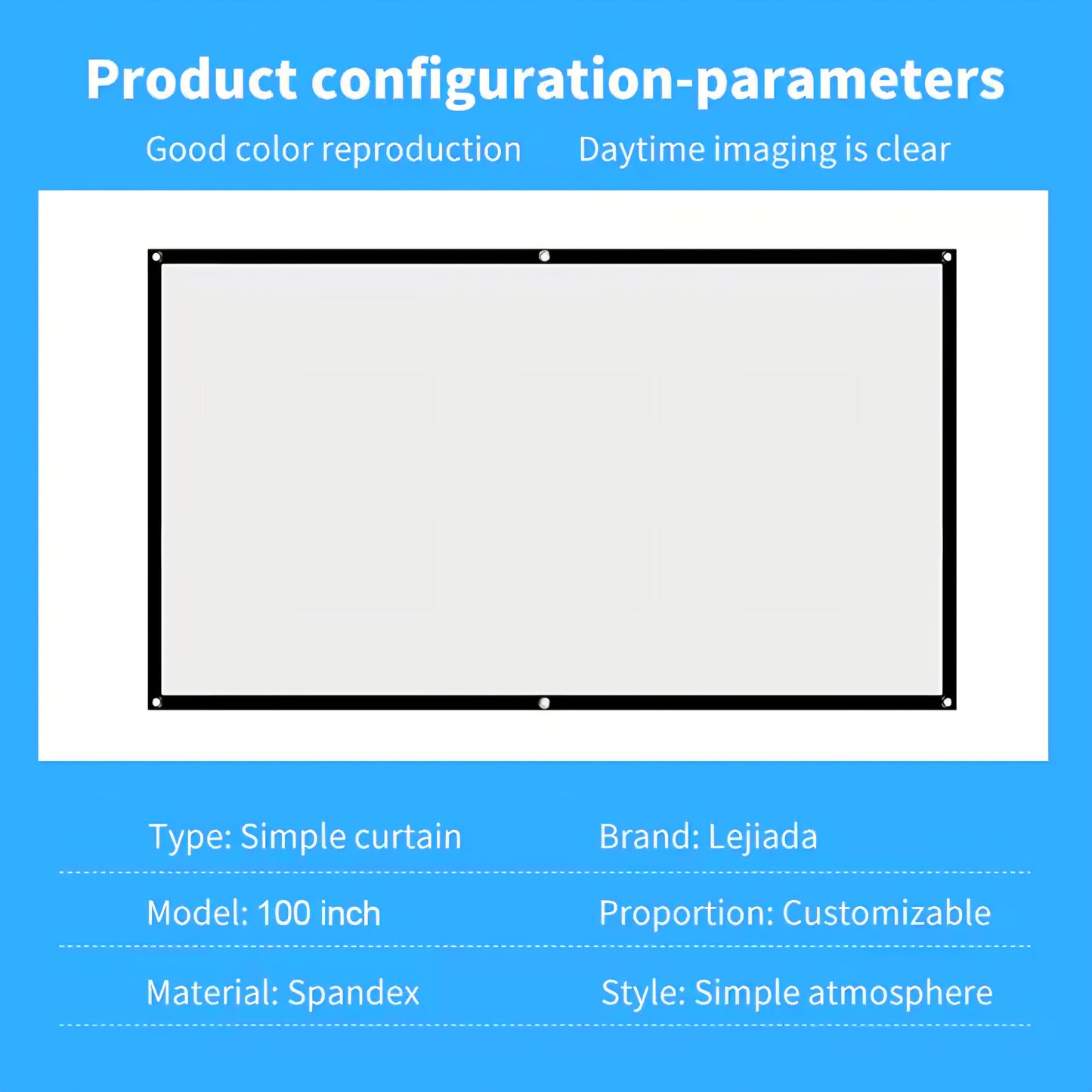 Simple Projector Screen 16:9