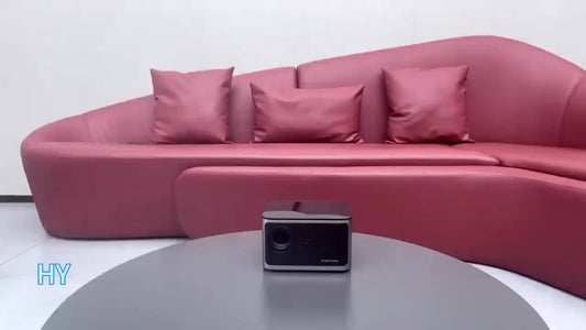 HY350 Projector 580ANSI Android11 4K 1920*1080P Dual Wifi6 Voice Control Allwinner H713 Electronic Focus BT5.0 Home Office Cinema Projector