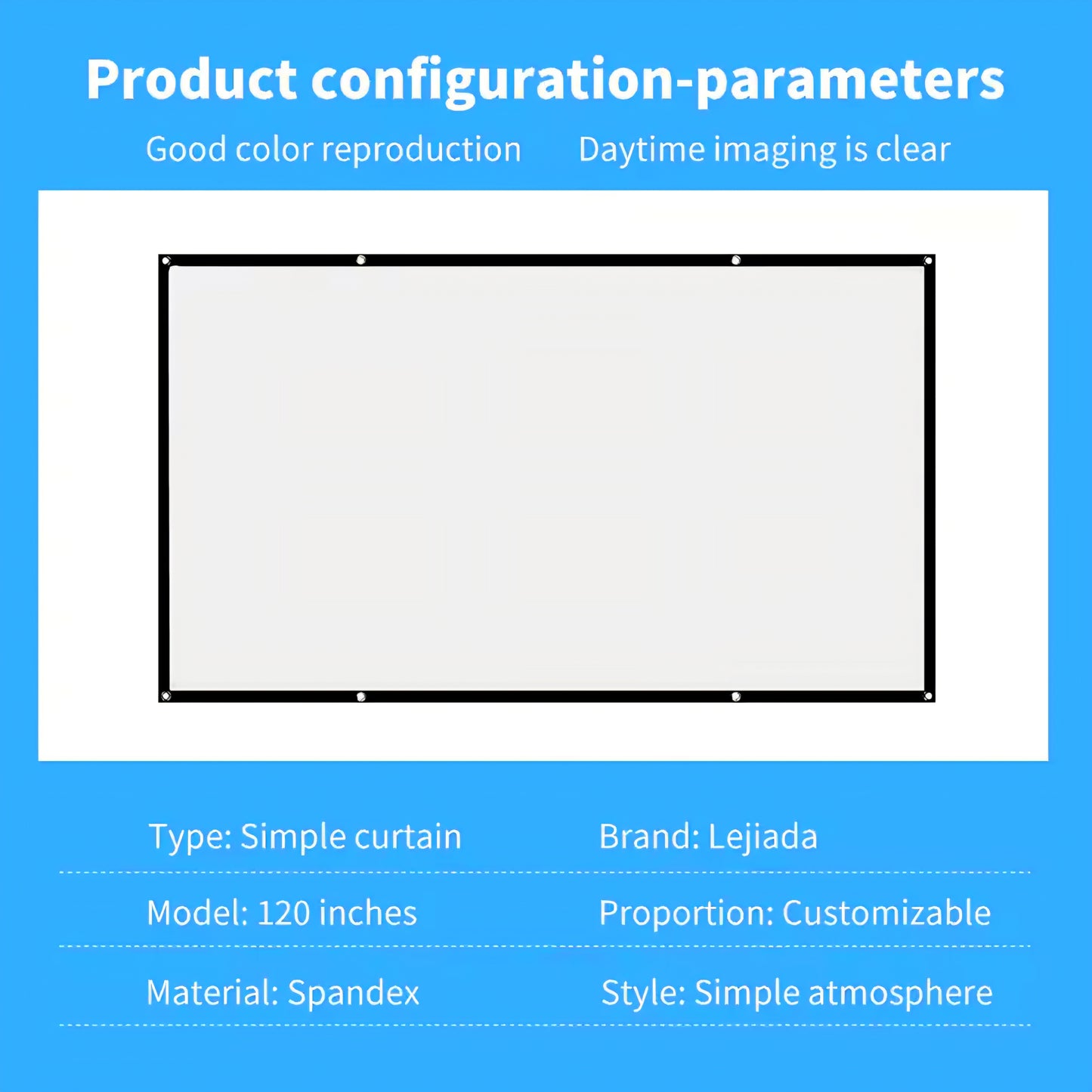 Simple Projector Screen 16:9