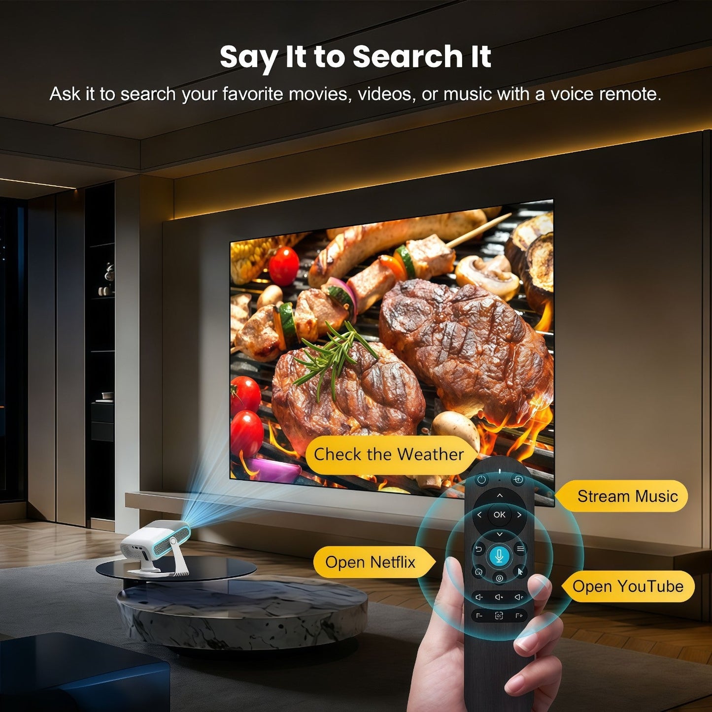 XNANO HA116 voice remote