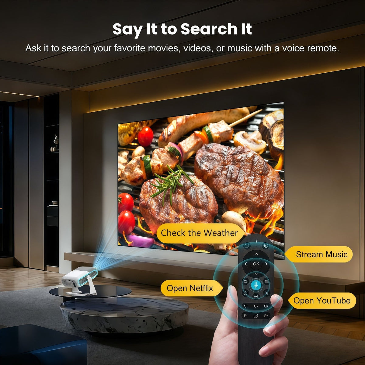 XNANO HA116 voice remote
